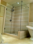 glass shower doors	dallas