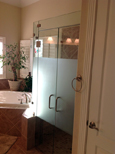 glass shower doors	dallas